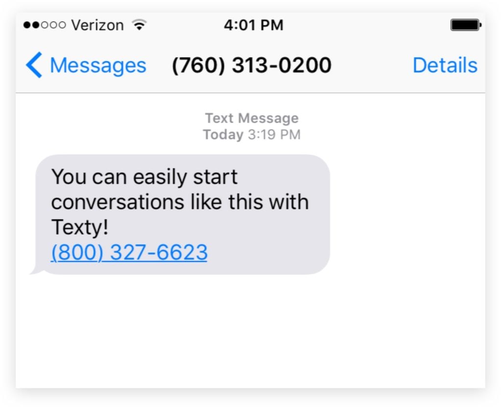 real estate text message followup